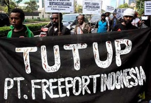 Rakyat Indonesia tak merasakan hasil Freeport